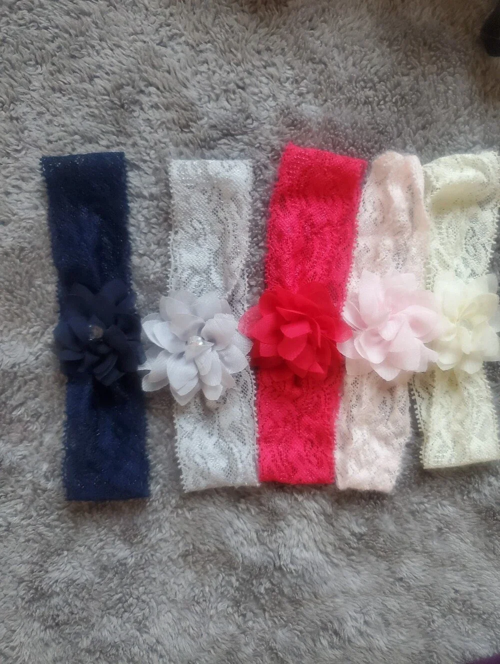 ​Huge Baby Girl Headband & Bow Lot - 20+ Pcs Boutique Variety Floral Lace